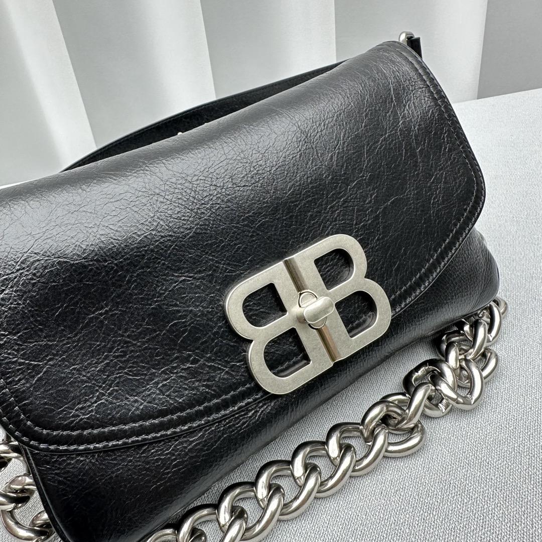 Ba*len*cia*ga  bb soft bag 24*3*14cm 2023091901