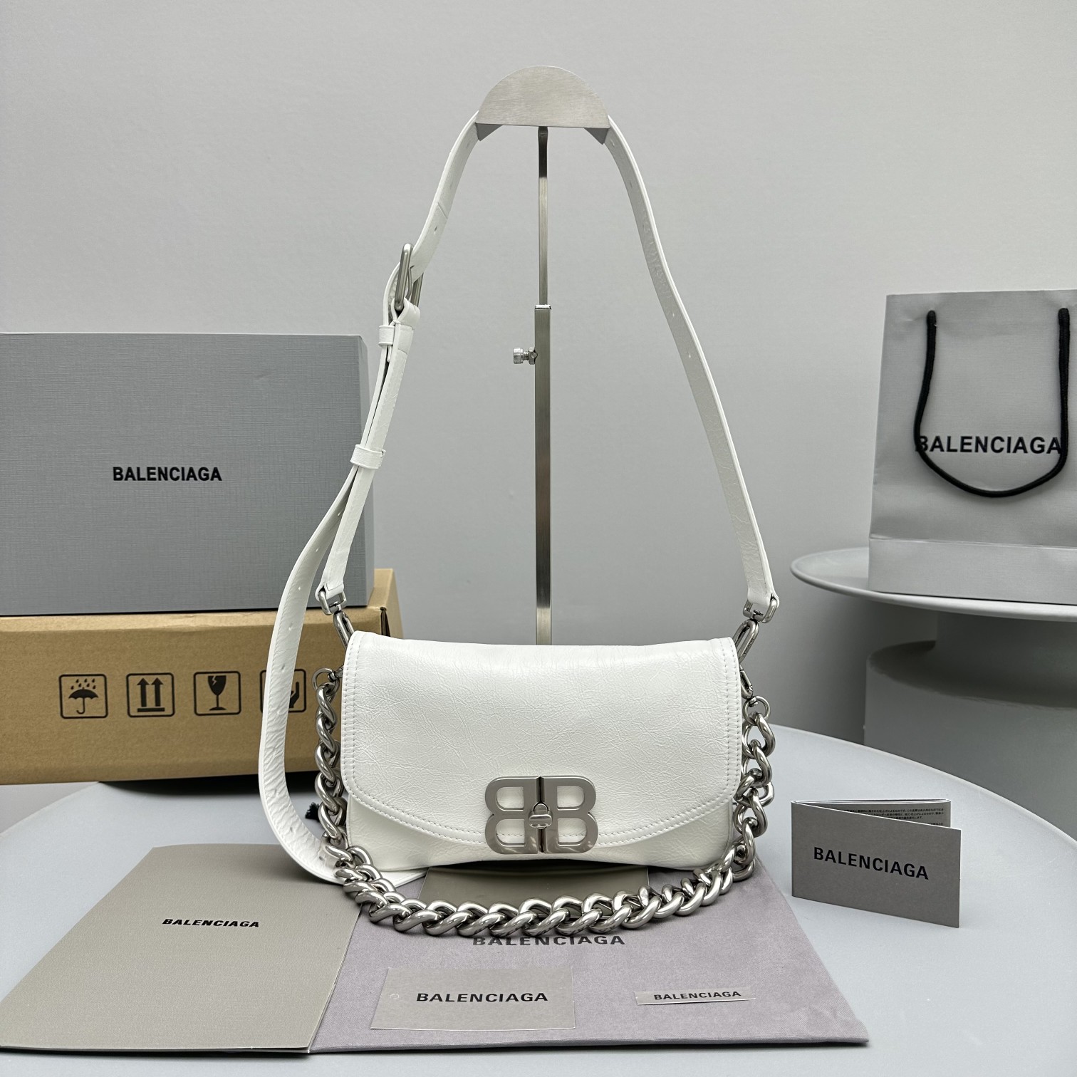 Ba*len*cia*ga 23fall bb soft bag 23.5*14cm 2023091902