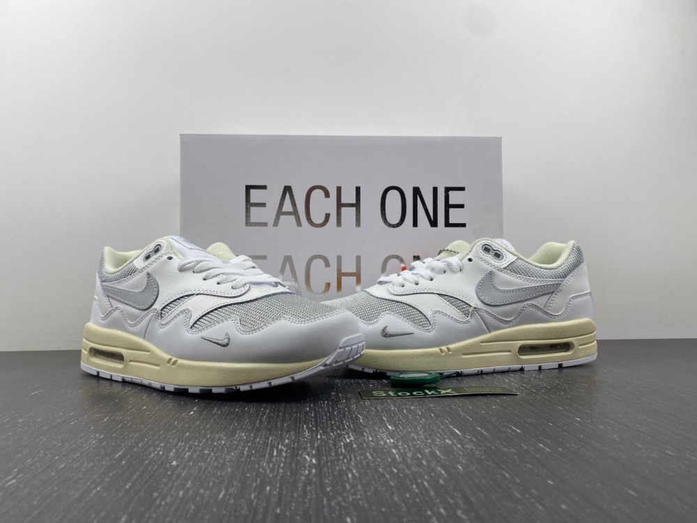 Patta x Air Max 1 White DQ0299-100