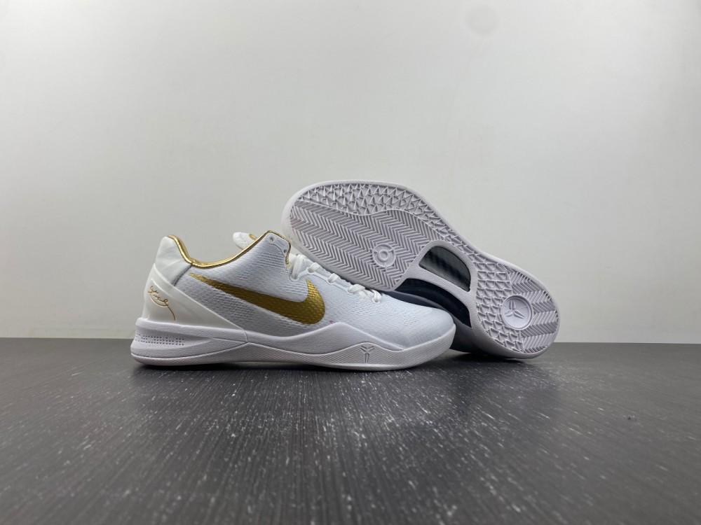 Kobe 8 Protro White Metallic Gold FV6325-100