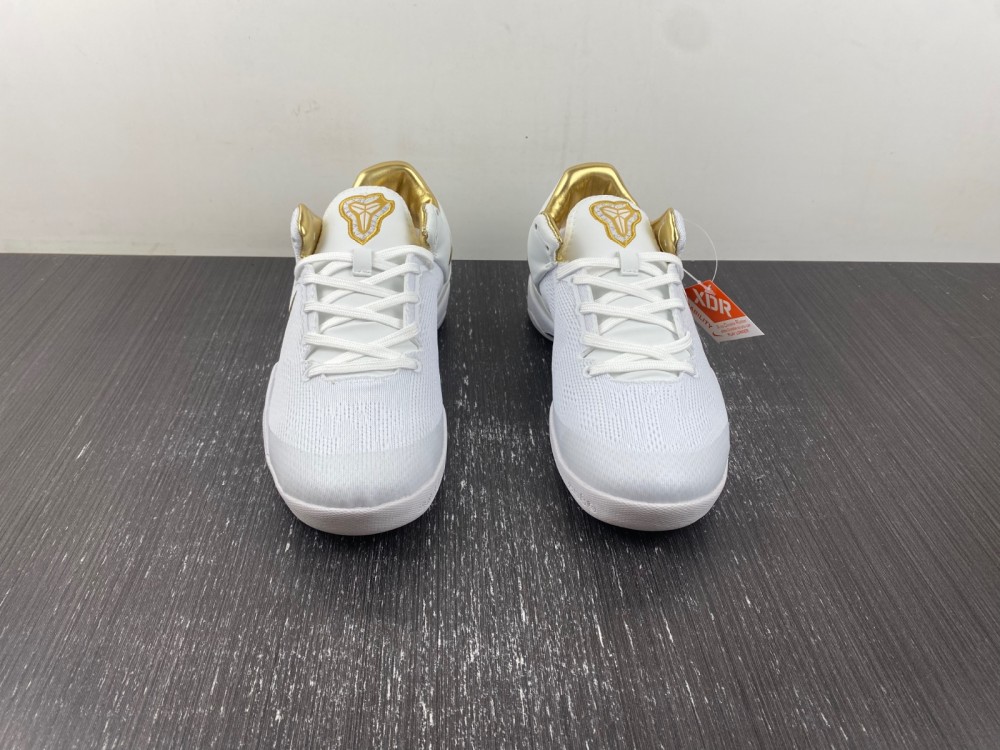 Kobe 8 Protro White Metallic Gold FV6325-100