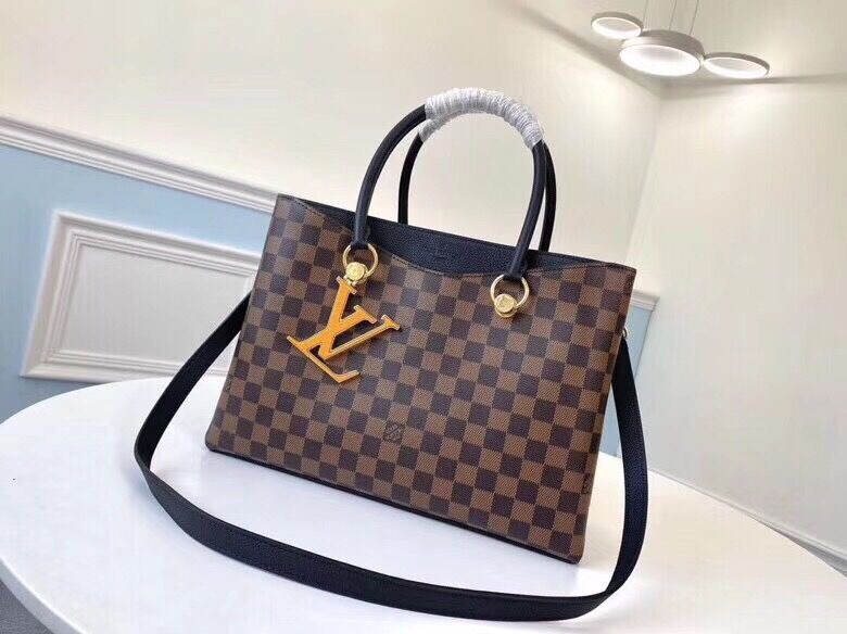 l**is V*t*n damier ebene lv riverside black