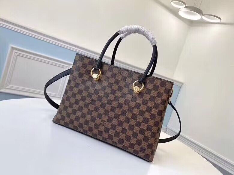 l**is V*t*n damier ebene lv riverside black