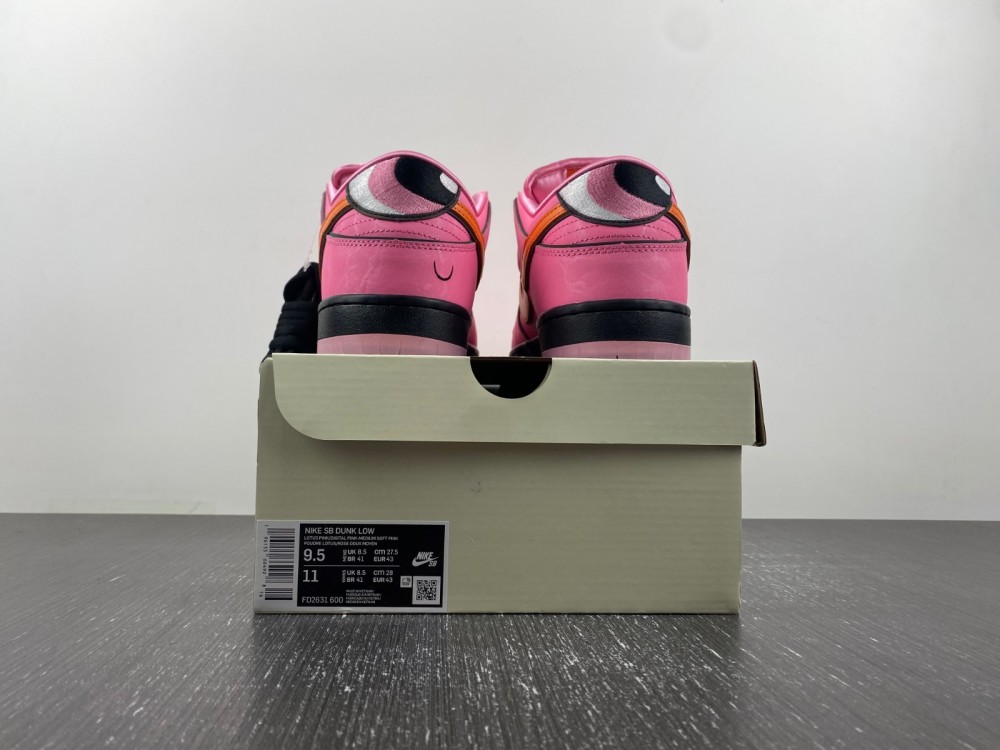 The Powerpuff Girls x Dunk Low Pro SB QS Blossom FD2631-600