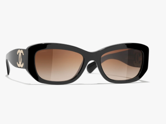 Ch*el rectangle sunglasses 2023110101