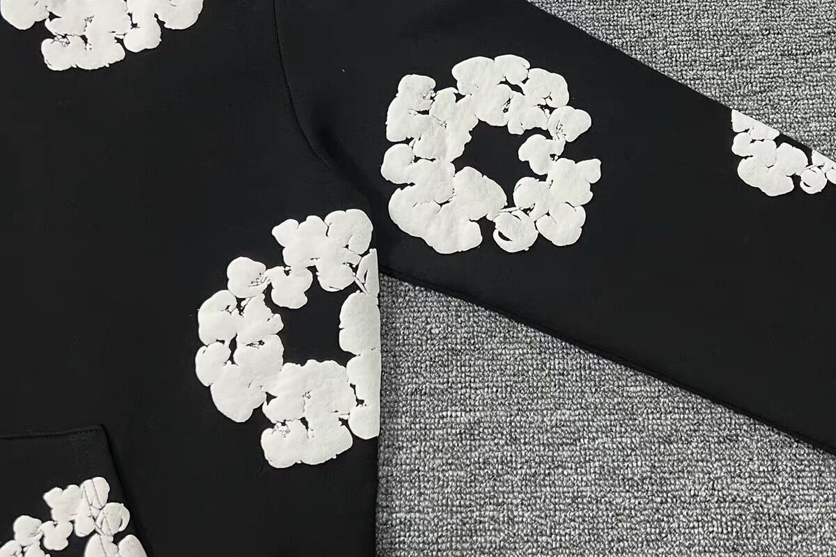 Denim Tears The Cotton Wreath Sweatshirt Black