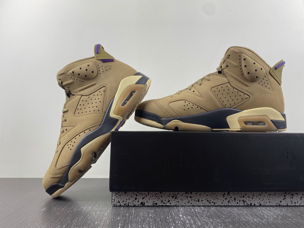 Jordan 6 Retro Gore-Tex Brown Kelp FD1643-300