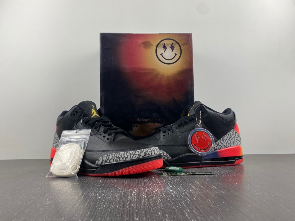 Air Jordan 3 Retro J Balvin Rio  FN0344-001
