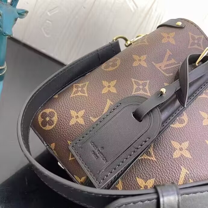 LV Monogram Soufflot BB Black