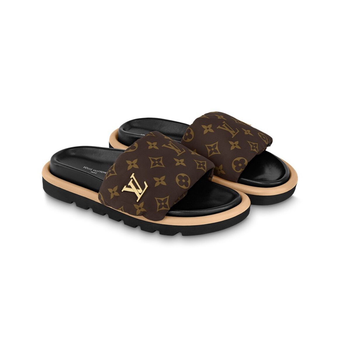 Lv Pool Pillow Comfort Mules slide 2023111301