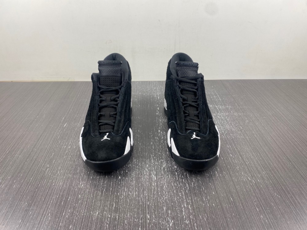 Air Jordan 14 Retro Black White  487471-016