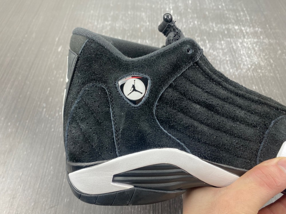 Air Jordan 14 Retro Black White  487471-016