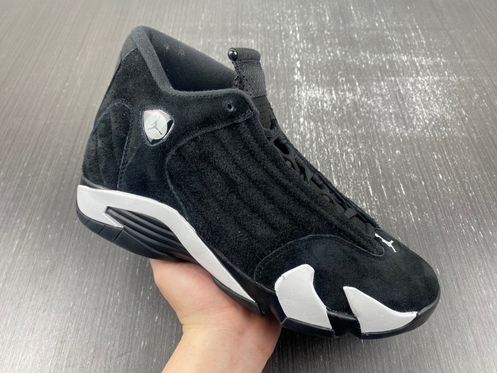 Air Jordan 14 Retro Black White  487471-016