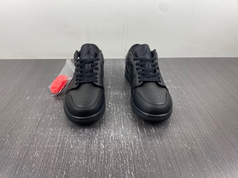 Air Jordan 1 Low Triple Black  553558-091
