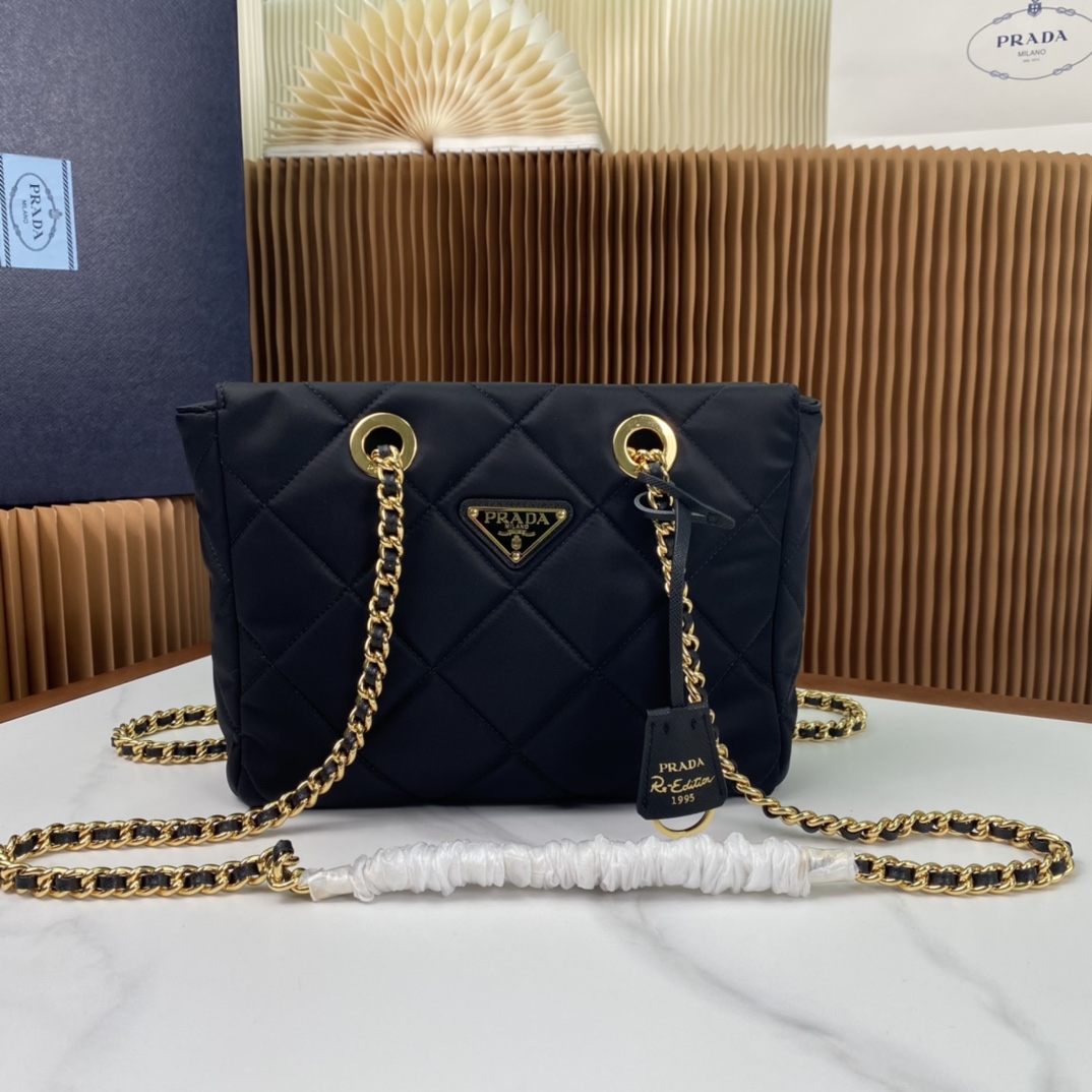 Pra*a 1bg468 vintage bag 25*24*5cm