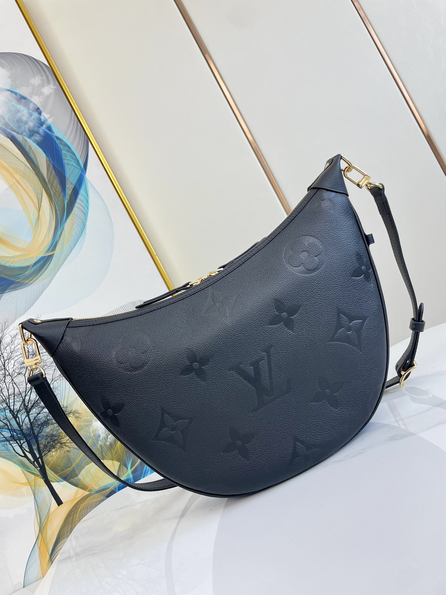 LV LOOP HOBO bag black 38*26*10cm 2023112203