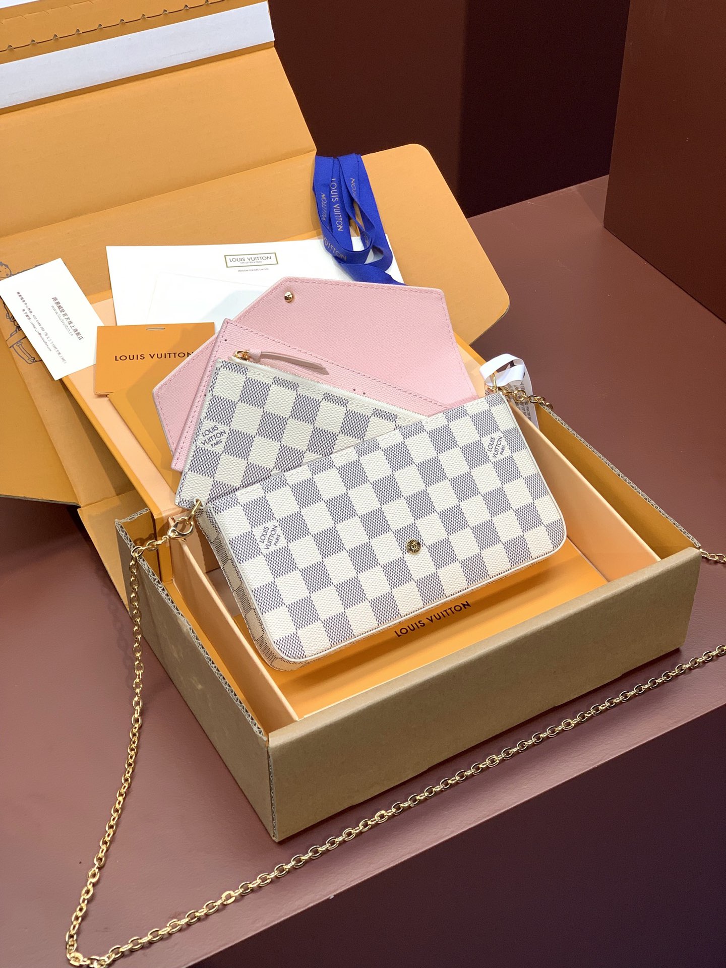 LV Felicie bag 21*11*2cm 2023112204