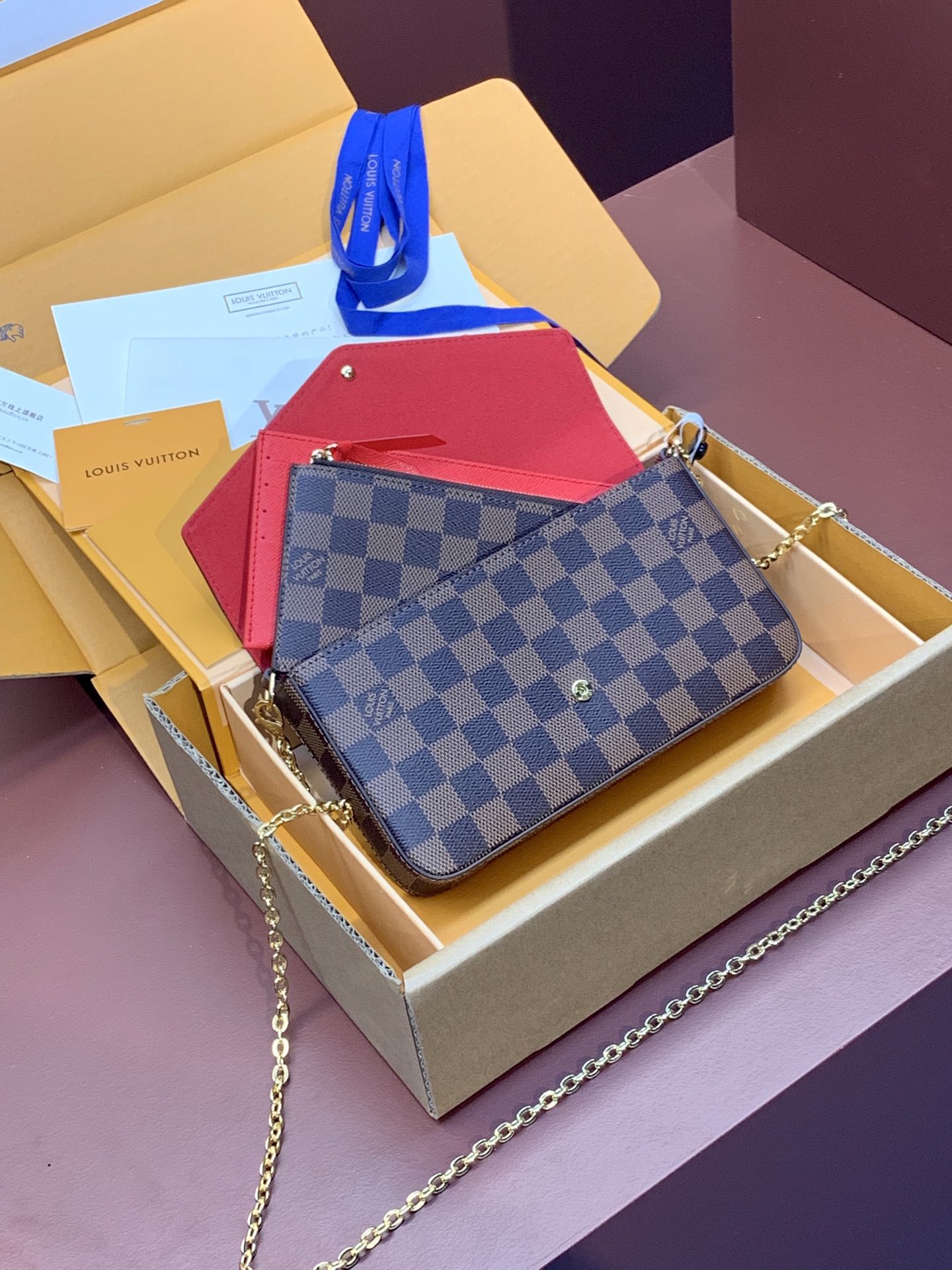 LV Felicie bag 21*11*2cm 2023112205