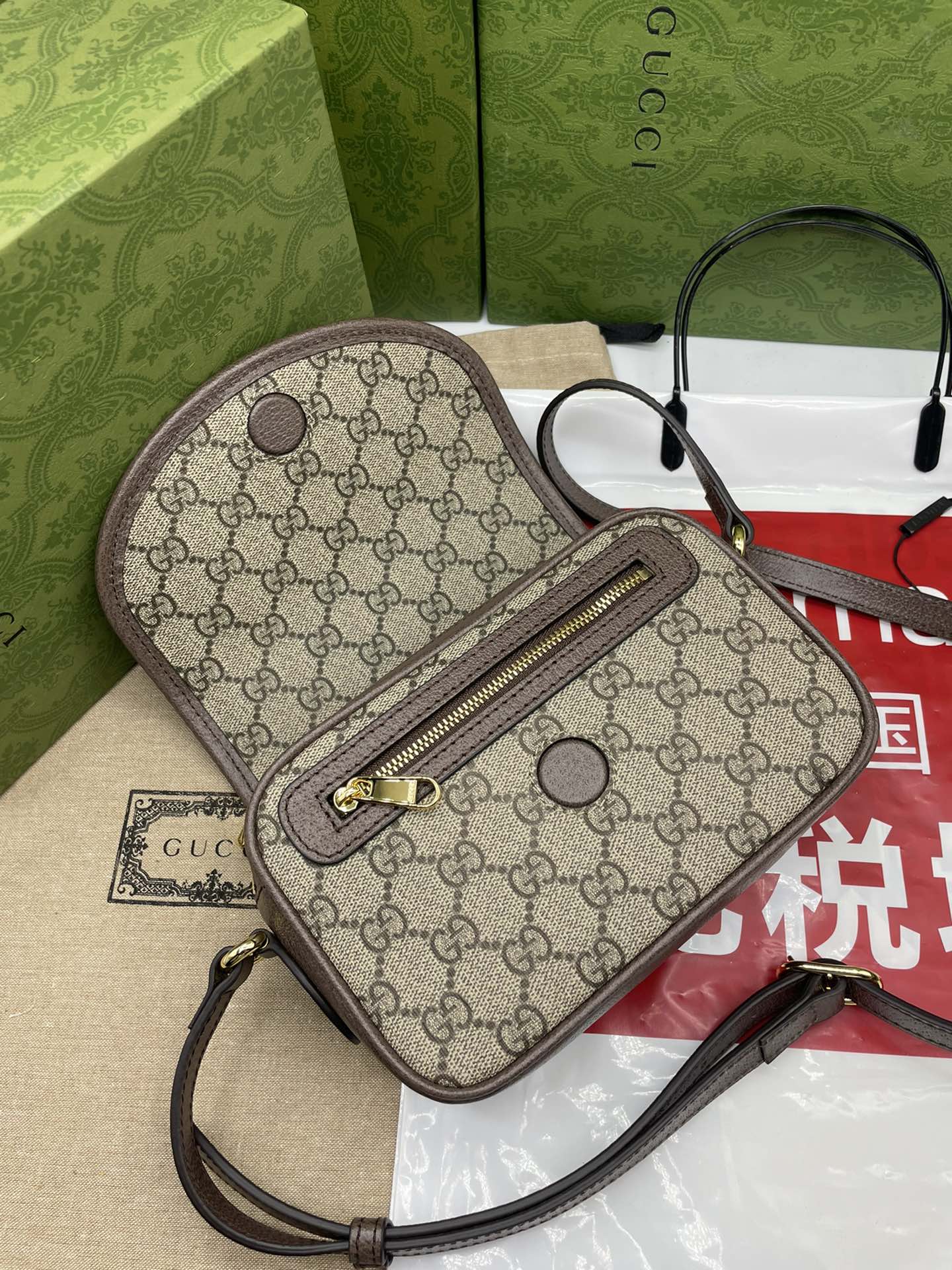 G*u*i ophidia bag 19*13*5cm 2023112301