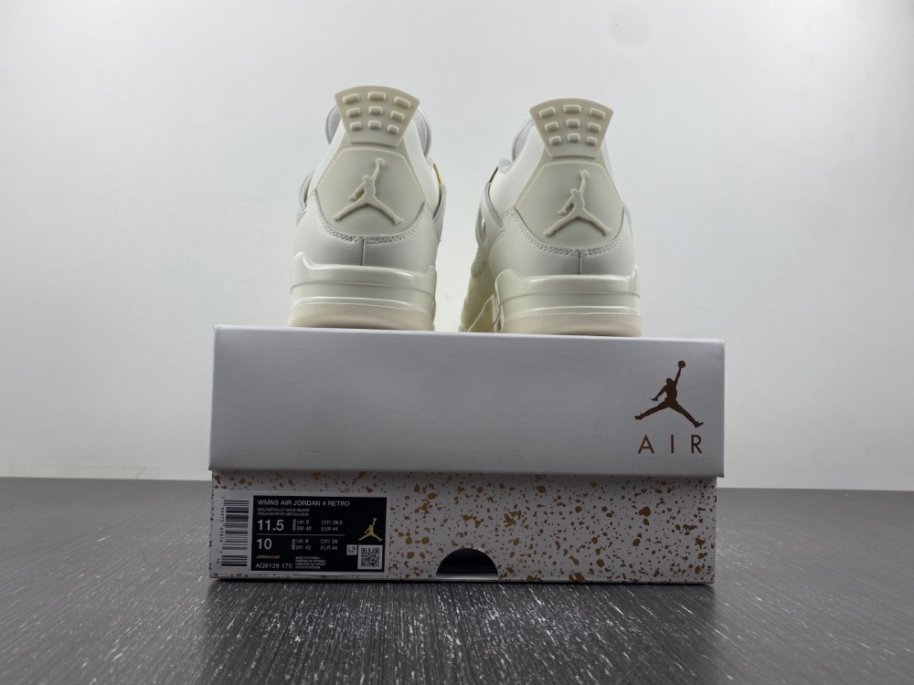 Air Jordan 4 Metallic Gold AQ9129-170