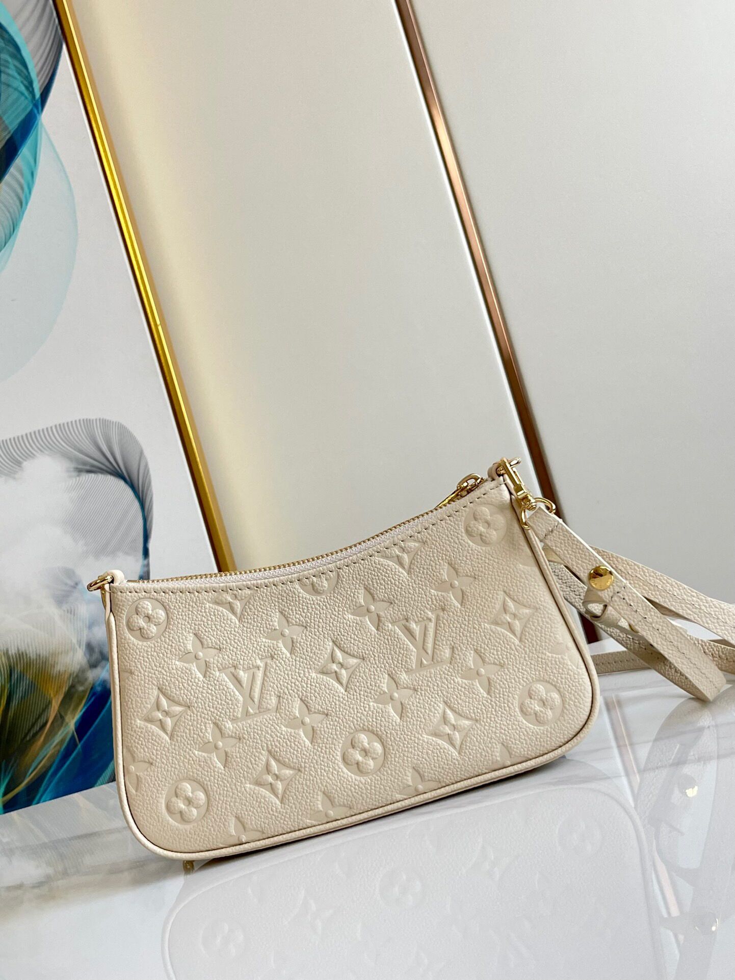 1V Monogram Empreinte Easy Pouch On Strap 19*11.5*3CM