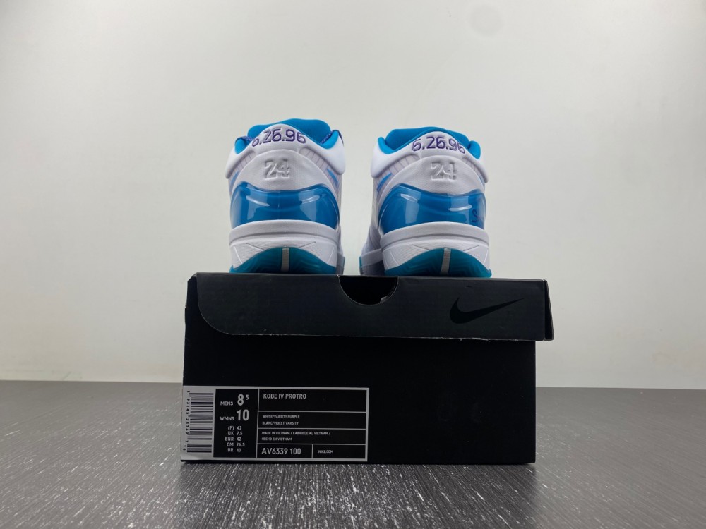 Nike Kobe 4 Protro Draft Day Hornets  AV6339-100