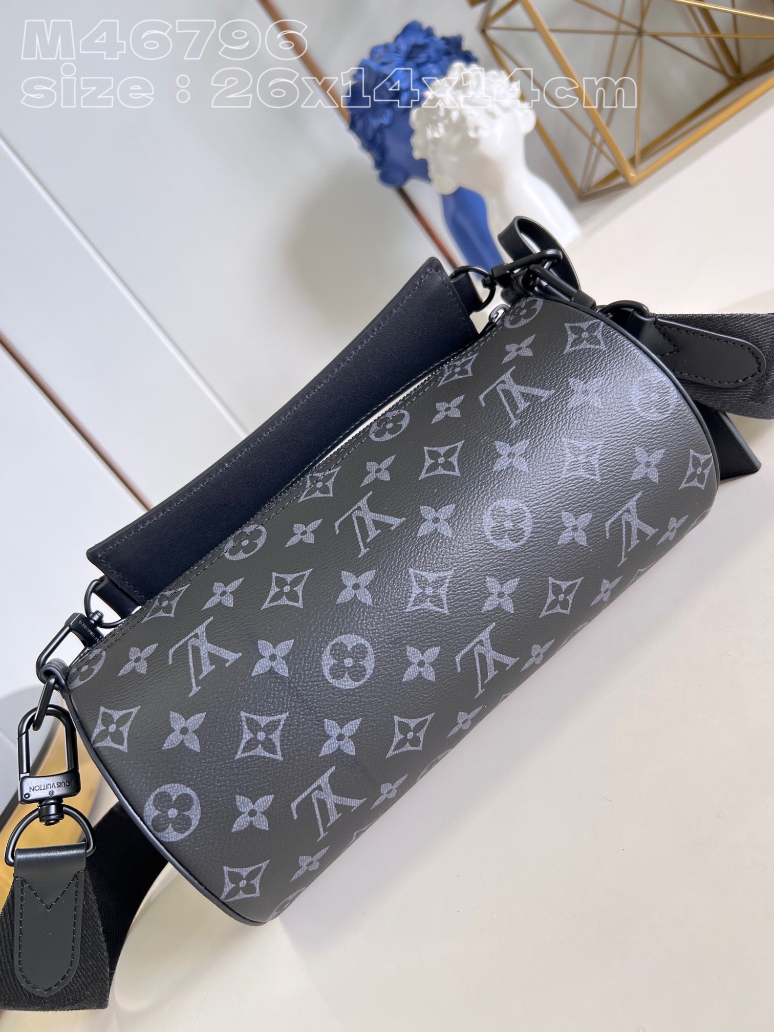 LV Soft Polochon PM Bag M46796 26x14x14CM 2023120404
