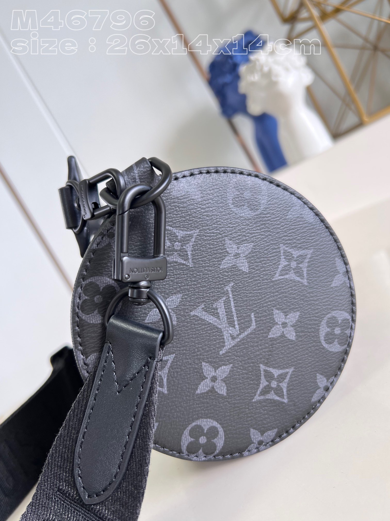 LV Soft Polochon PM Bag M46796 26x14x14CM 2023120404