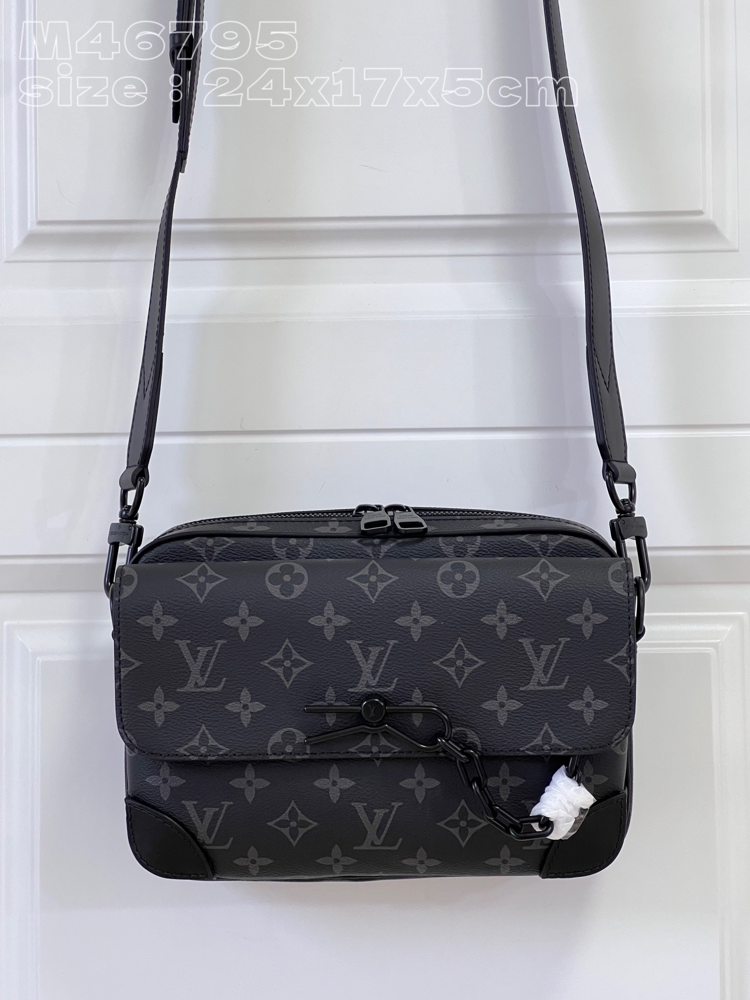 Lv Steamer Messenger Bag M46795 24x17x5CM 2023120405