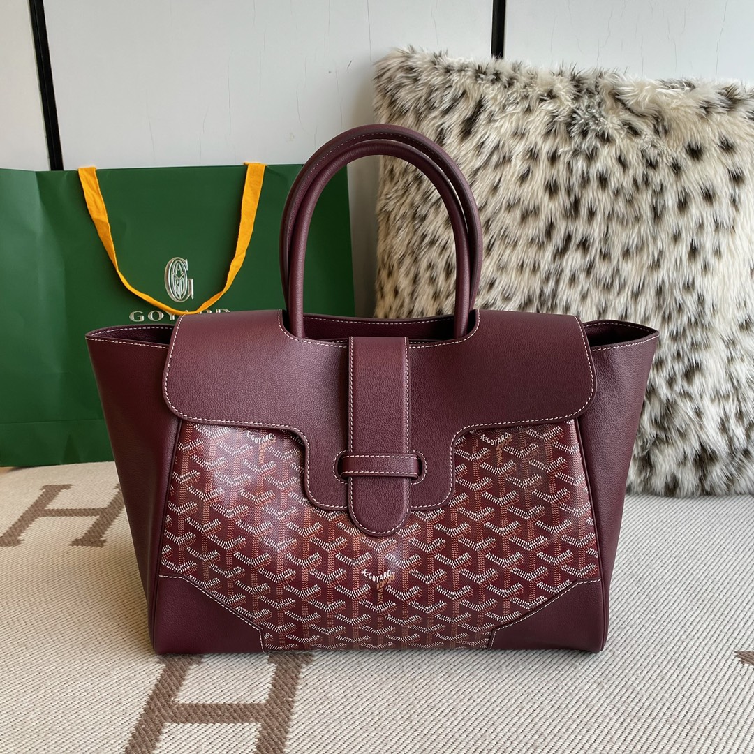 Go*ard tote bag 34*25*16cm red 2023120606