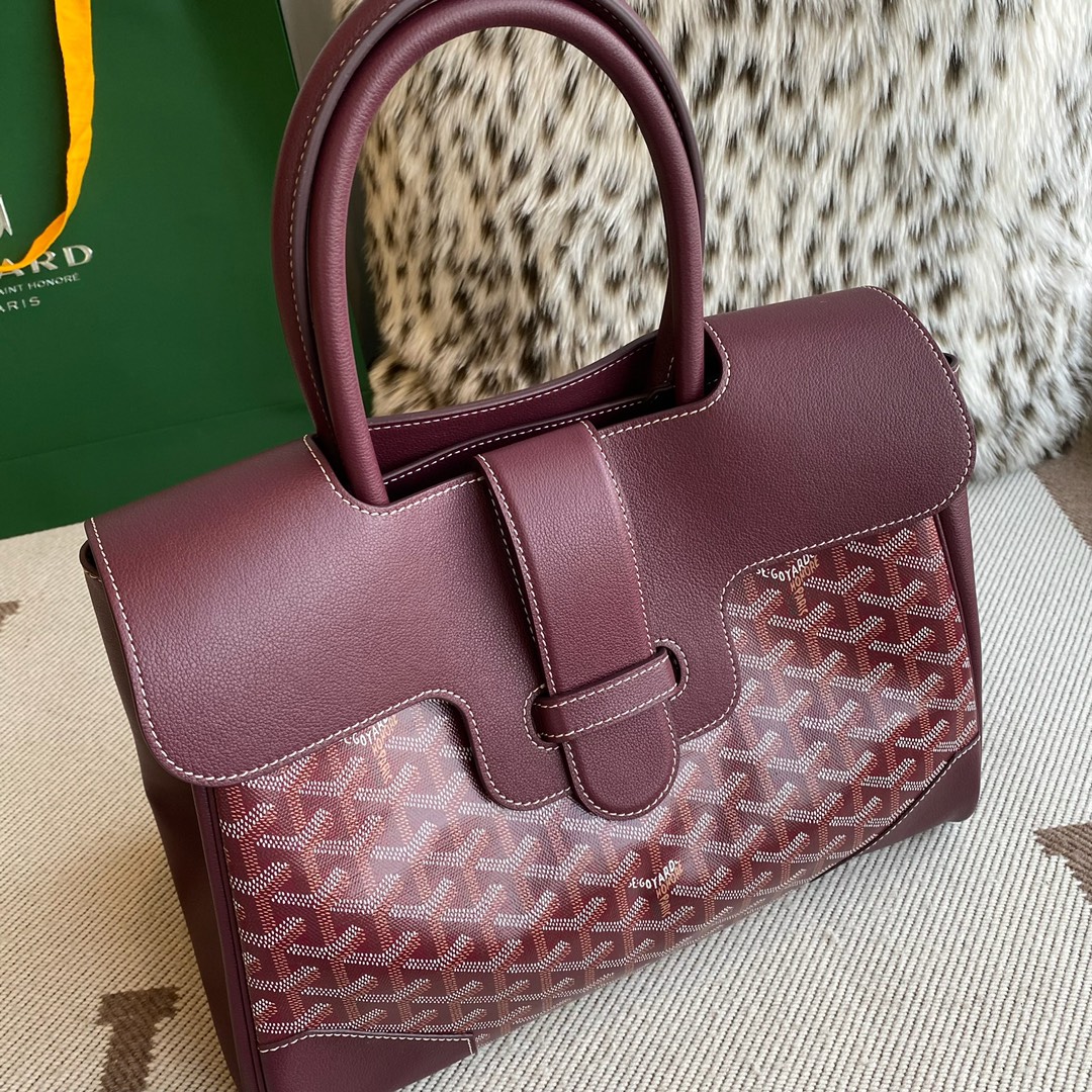 Go*ard tote bag 34*25*16cm red 2023120606