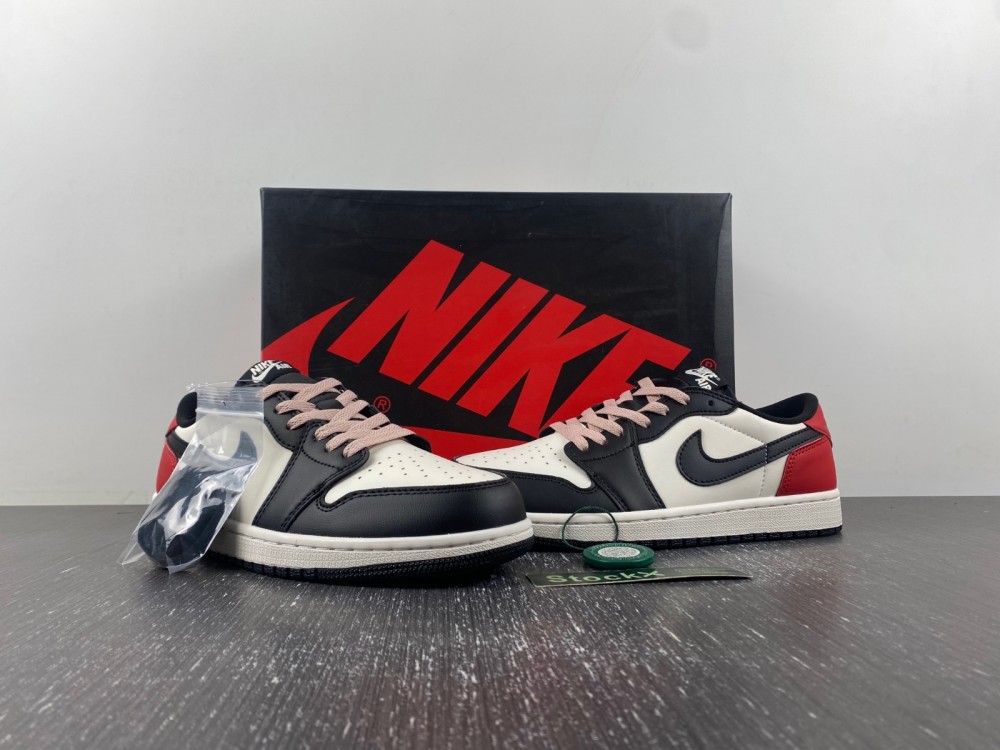 Paris Saint-Germain x Air Jordan 1 Retro Low OG Sail Pink Oxford HF8828-100