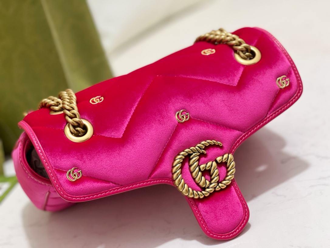 G*u*i marmont bag 26*15*7cm 2023121203