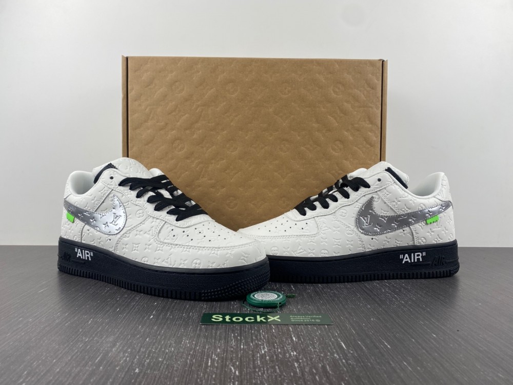LV Nike Air force 1 white 2023123001