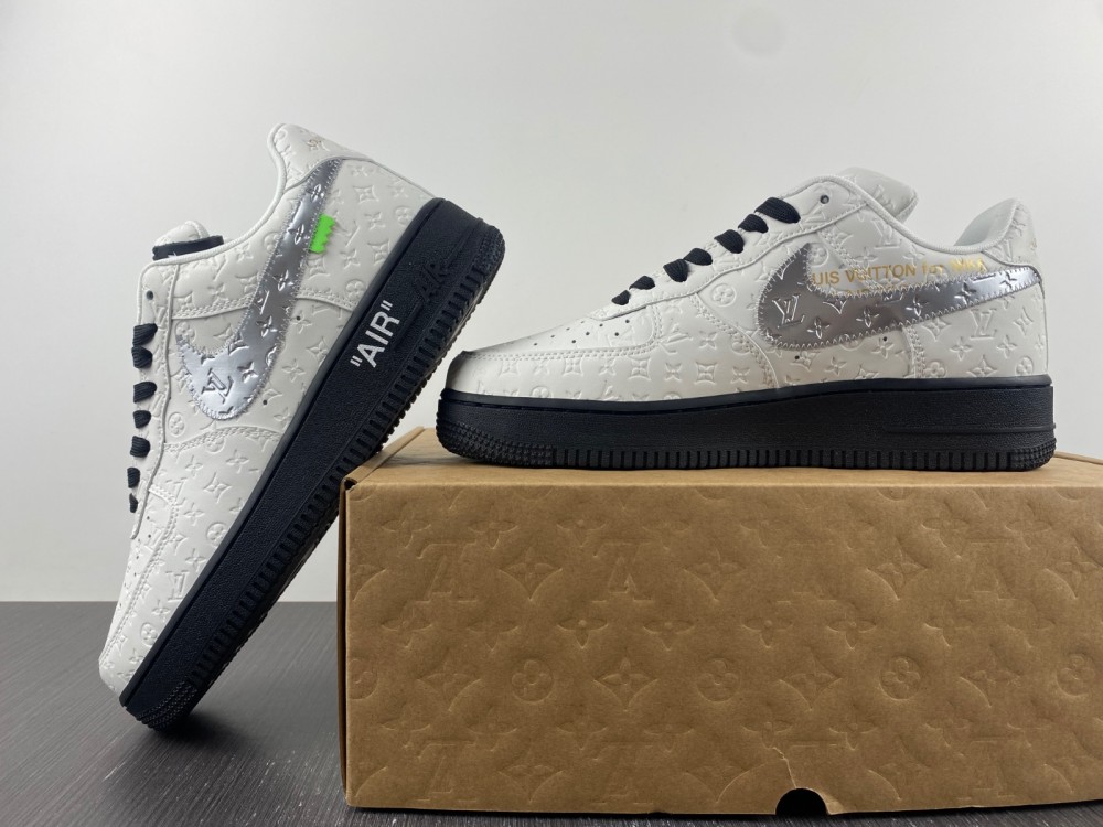 LV Nike Air force 1 white 2023123001