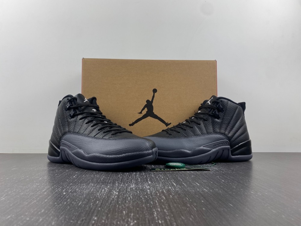 Air Jordan 12 Black Wolf Grey 20240102
