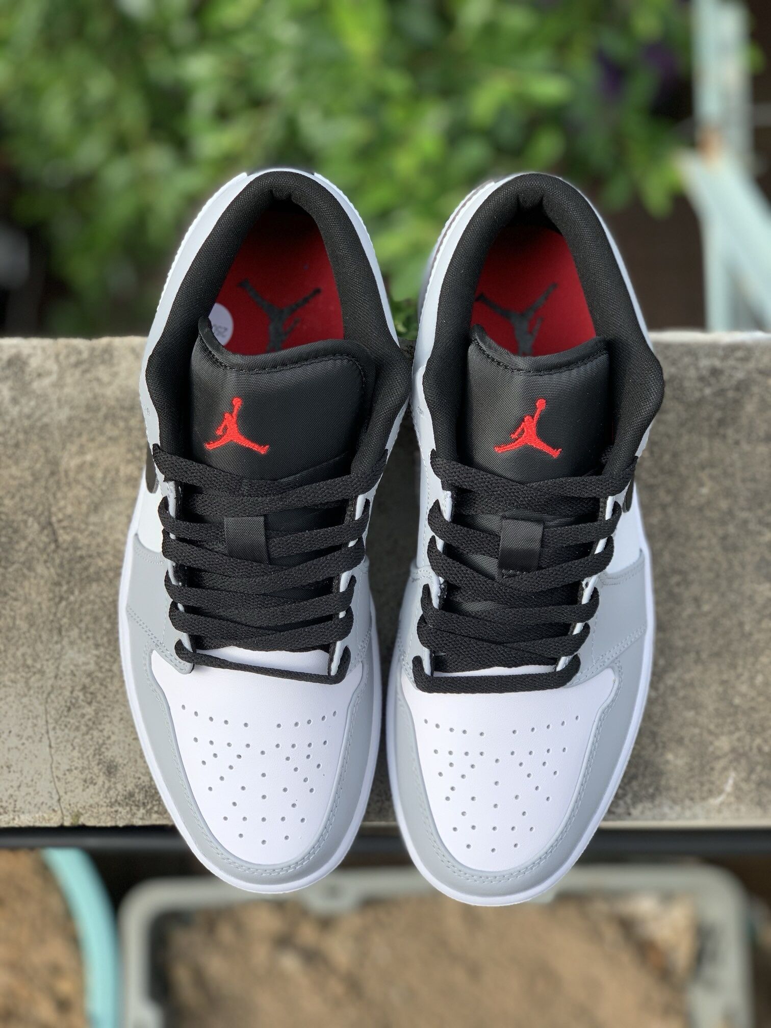 Air Jordan 1 Low Light Smoke Grey 553558-030