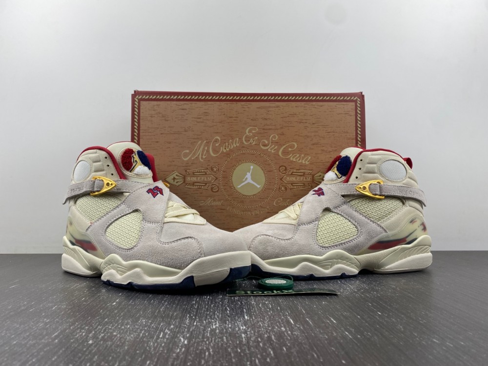 Jordan 8 Retro SP SoleFly Mi Casa Es Su Casa  FJ2850-107