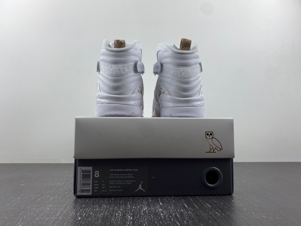 Air Jordan 8 Retro OVO White  AA1239-135