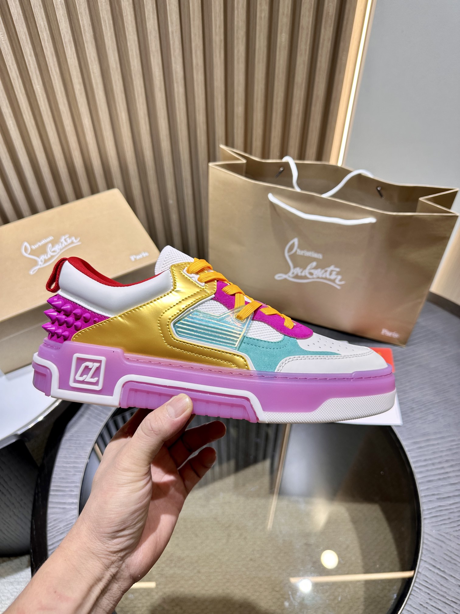 Ch**an louboutin cl sneaker 2024012401