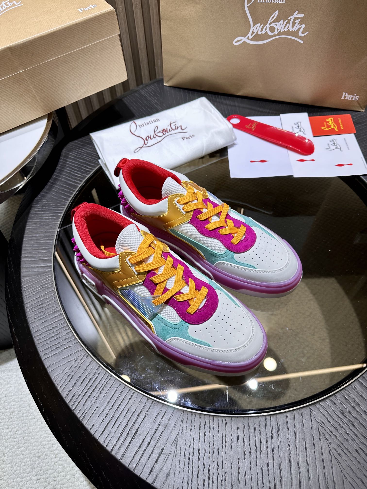 Ch**an louboutin cl sneaker 2024012401