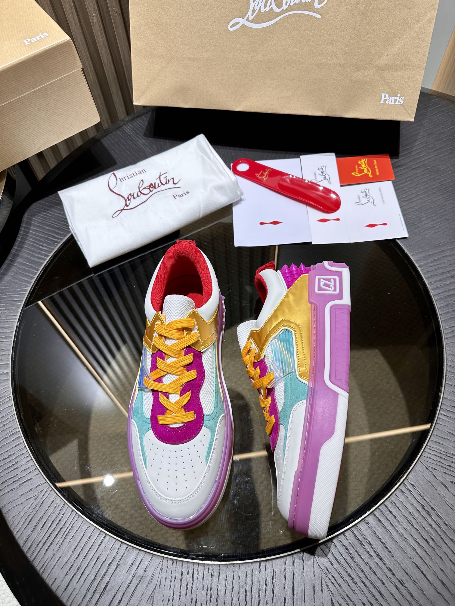 Ch**an louboutin cl sneaker 2024012401