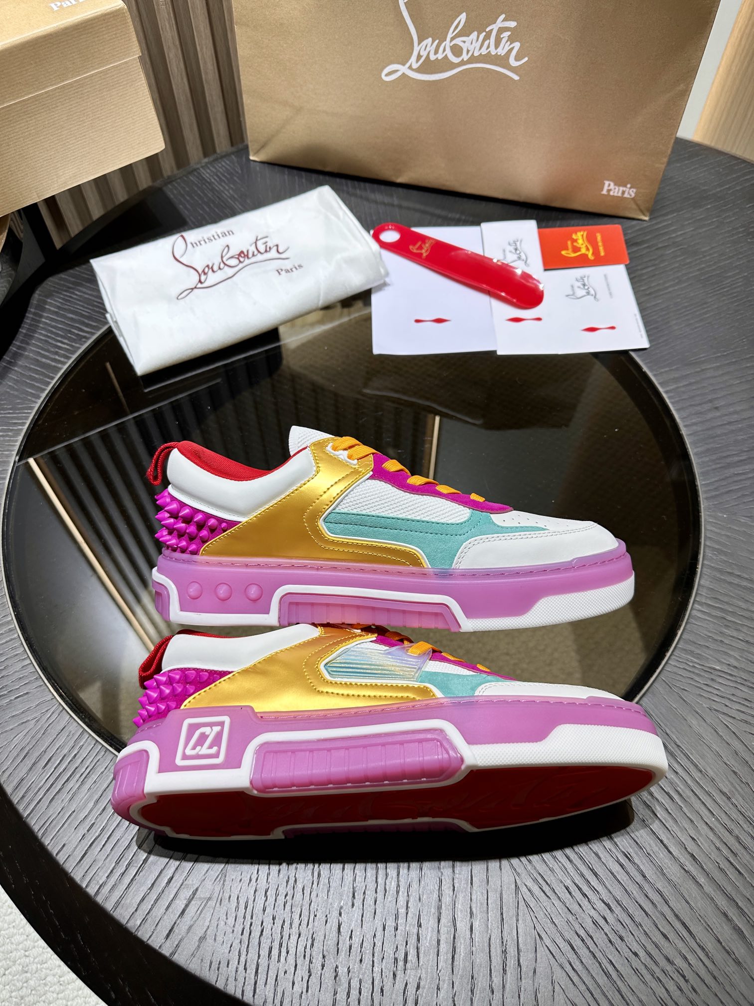 Ch**an louboutin cl sneaker 2024012401