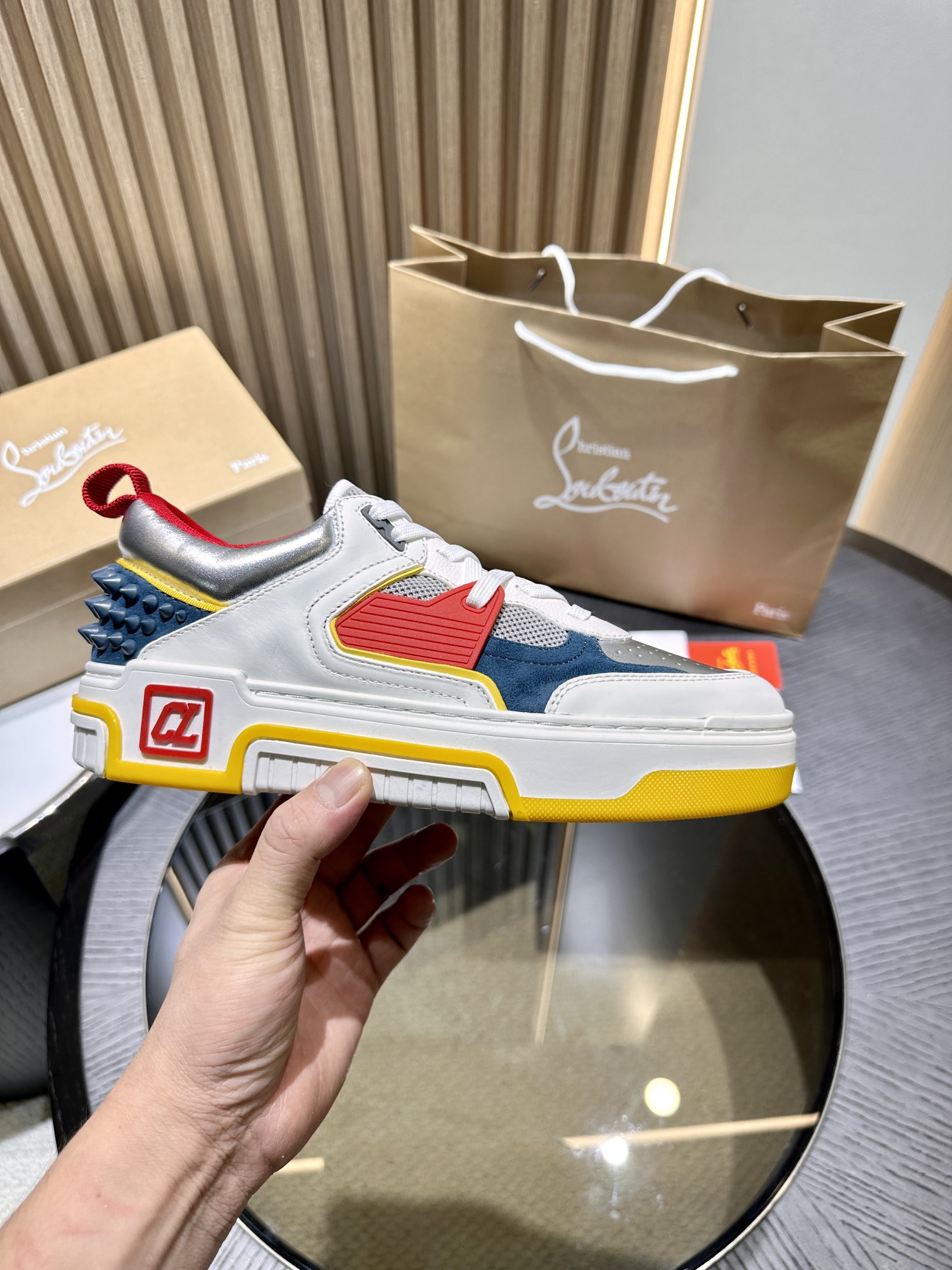 Ch**an louboutin cl sneaker 2024012402