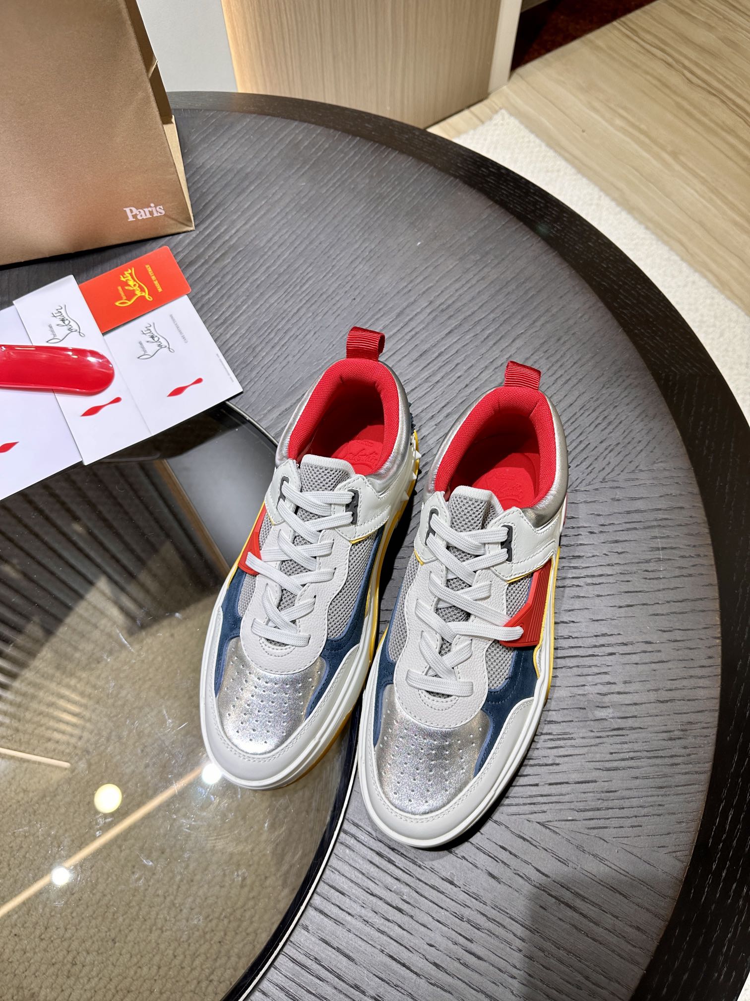 Ch**an louboutin cl sneaker 2024012402