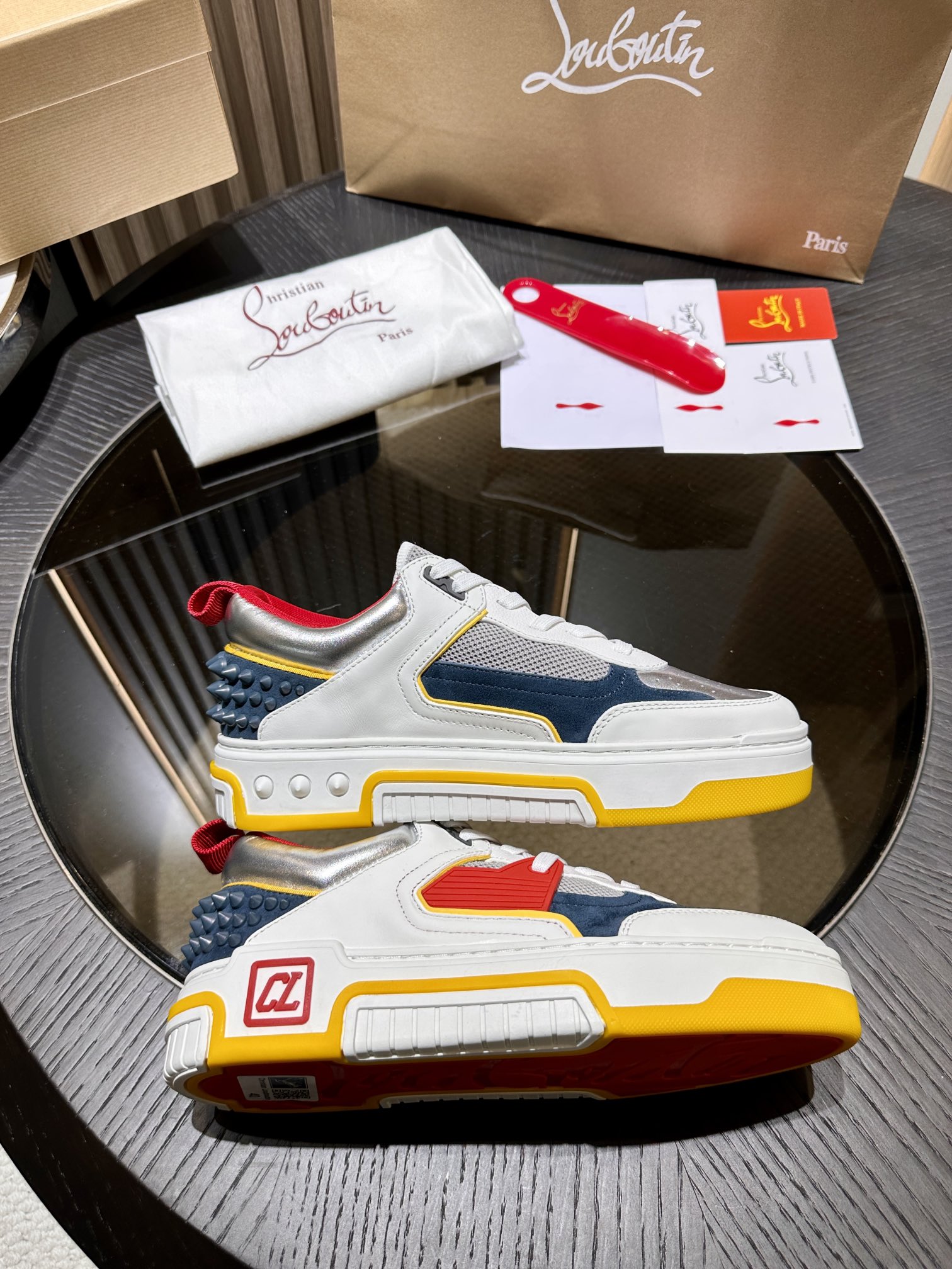 Ch**an louboutin cl sneaker 2024012402