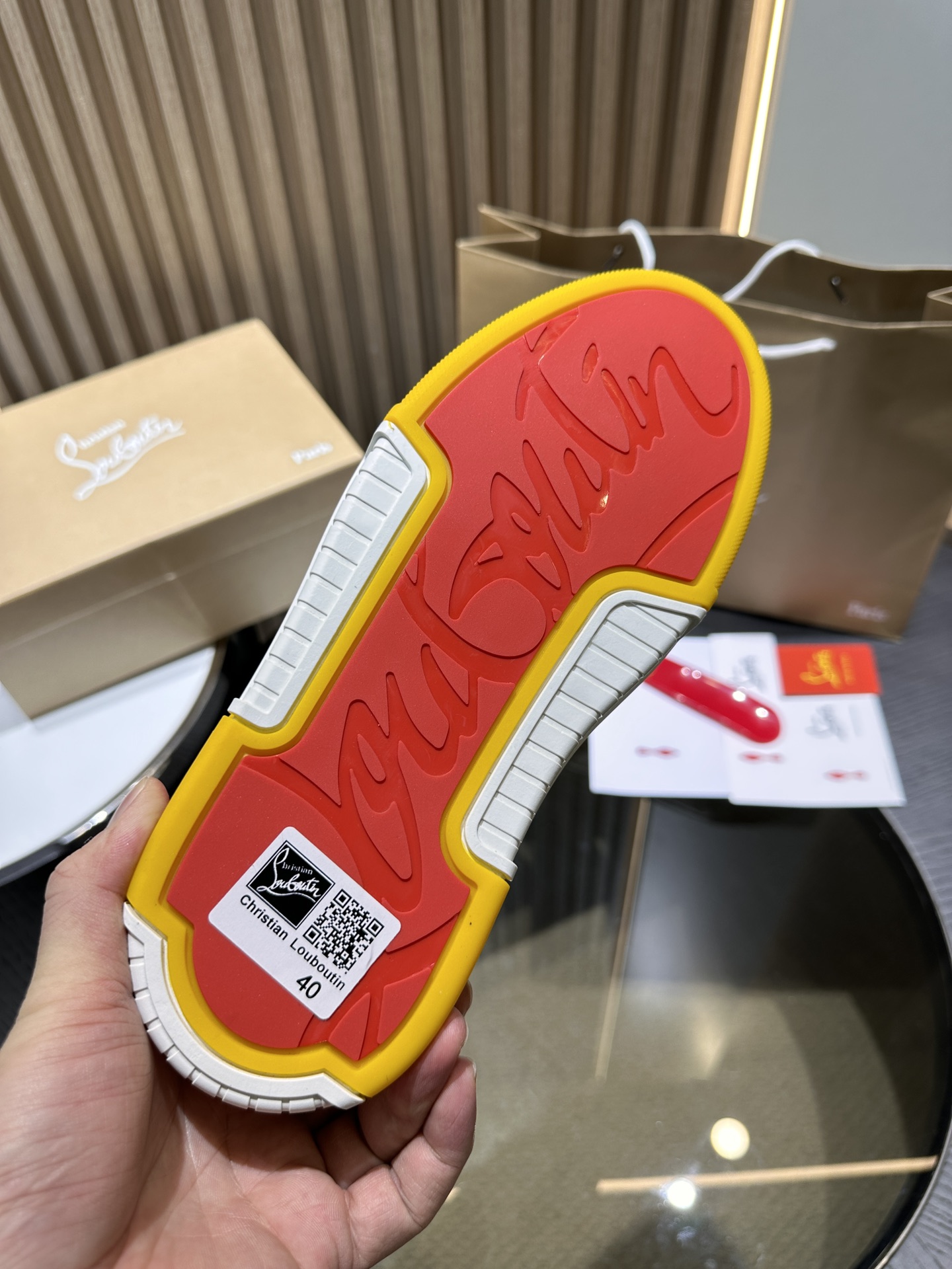 Ch**an louboutin cl sneaker 2024012402