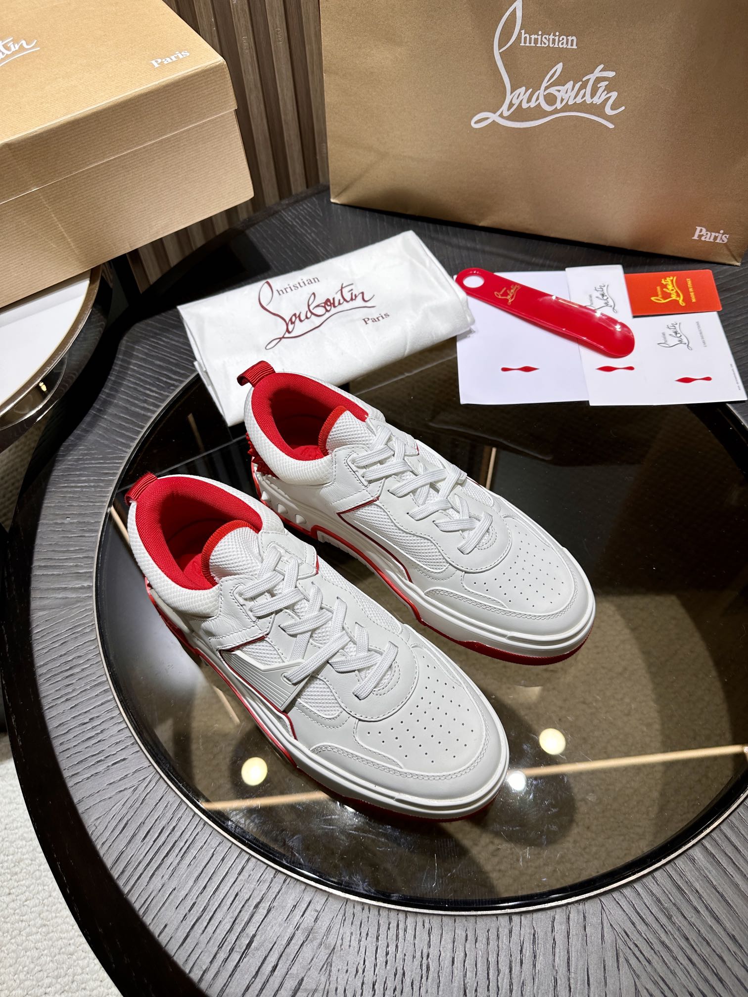 Ch**an louboutin cl sneaker 2024012403