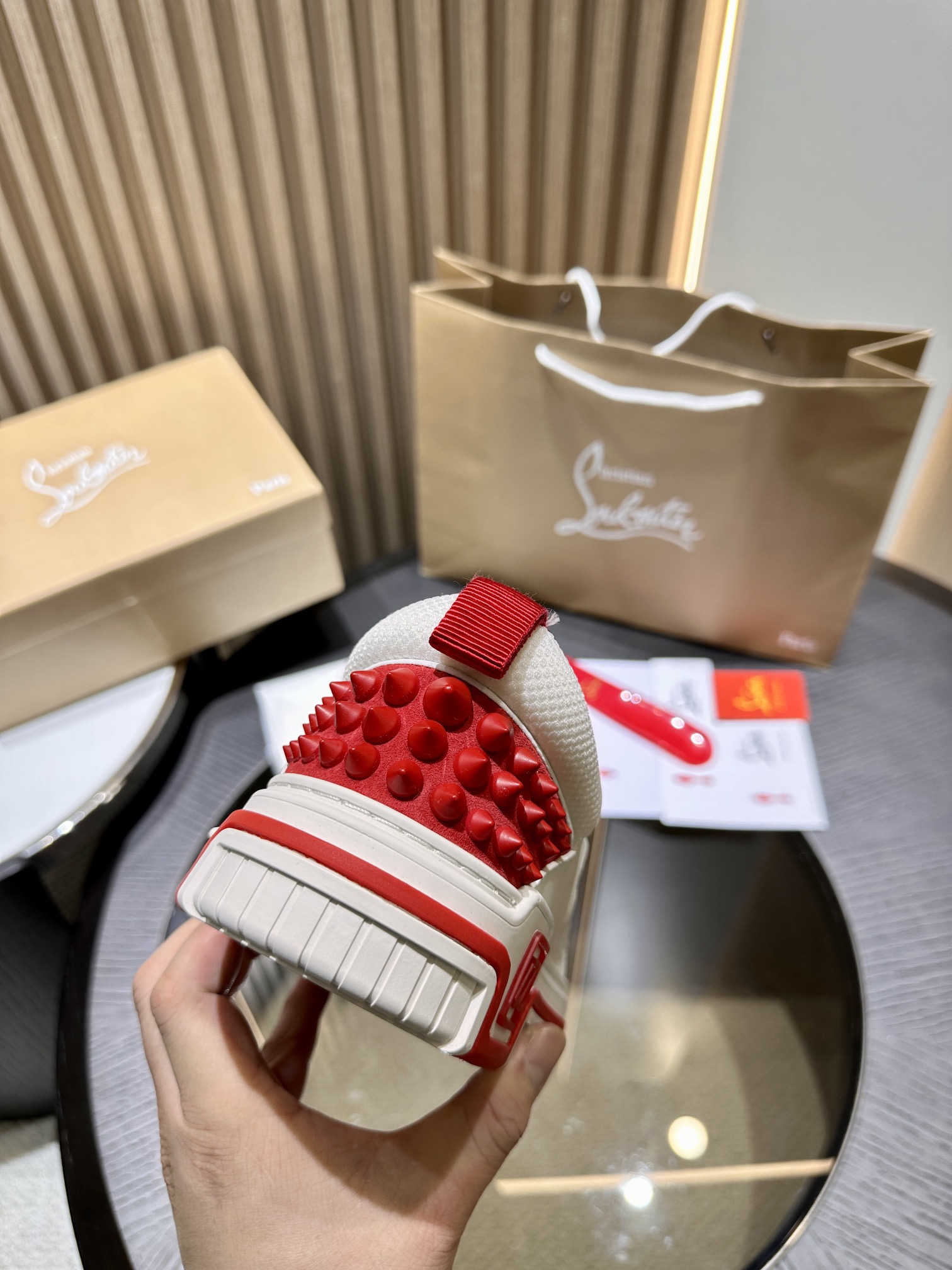 Ch**an louboutin cl sneaker 2024012403