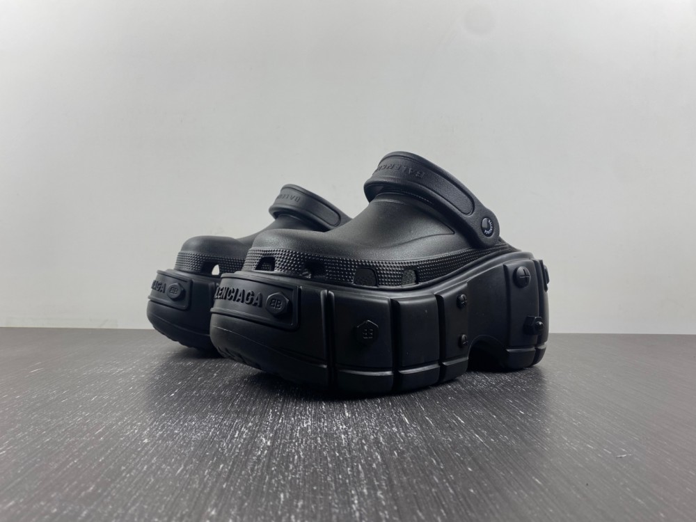 crocs x Ba*len*cia*ga hardcrocs slide 687397‑w1s8n‑1010